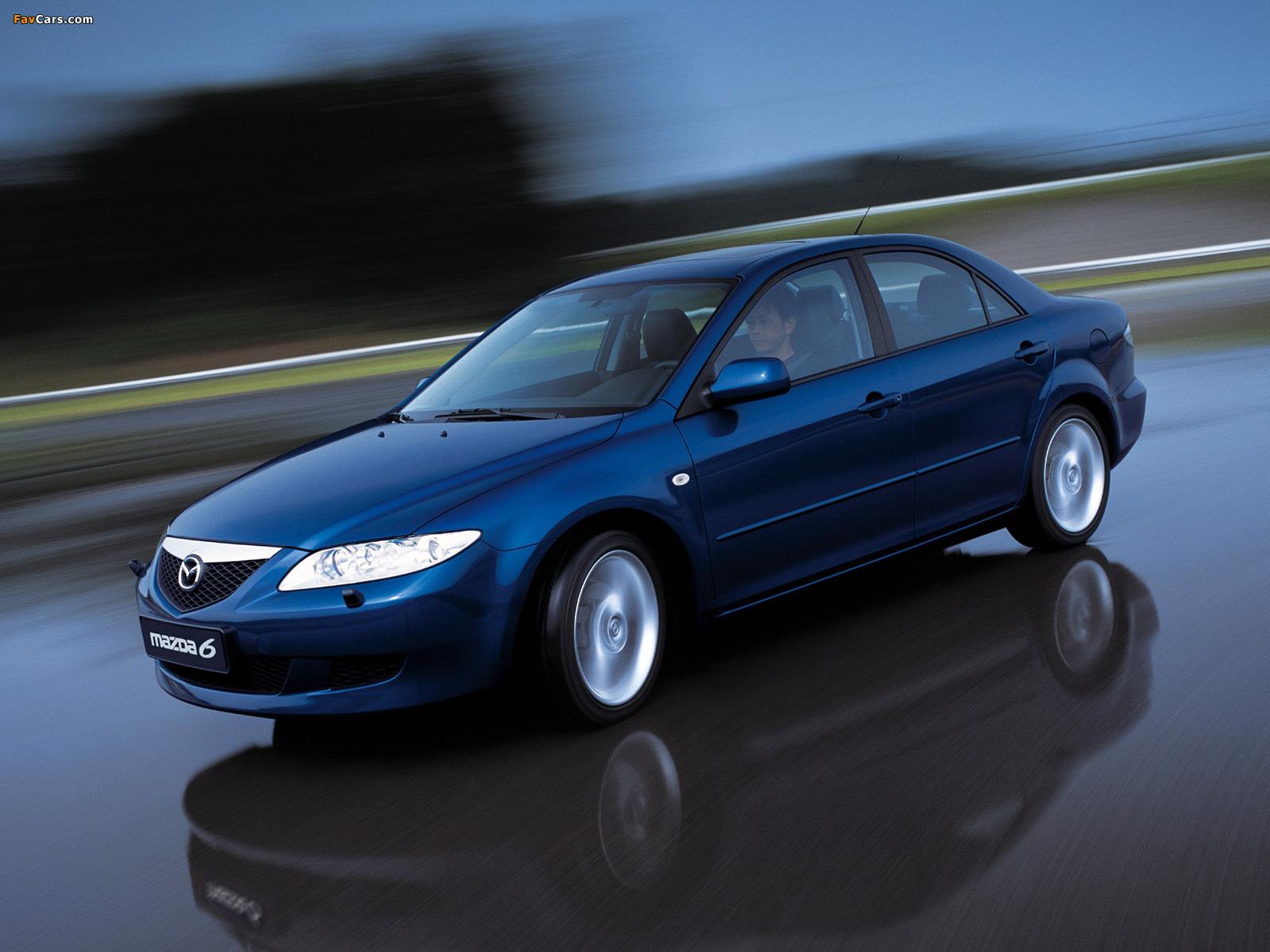 Mazda 6 Sedan 2002–04 wallpapers (1600 x 1200)