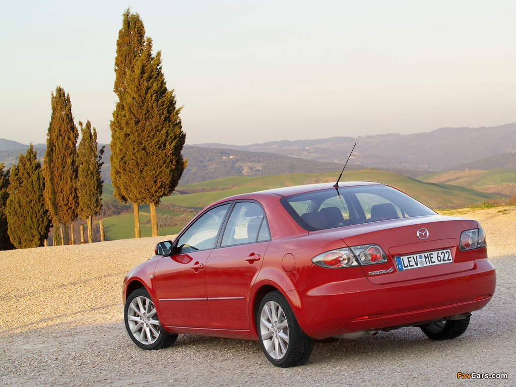 Mazda6 Sedan (GG) 2005–07 images (1024 x 768)