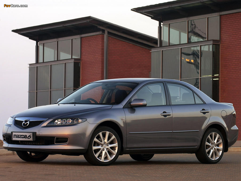 Mazda 6 Sedan ZA-spec 2005–07 images (1024 x 768)