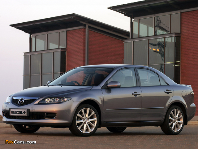 Mazda 6 Sedan ZA-spec 2005–07 images (640 x 480)