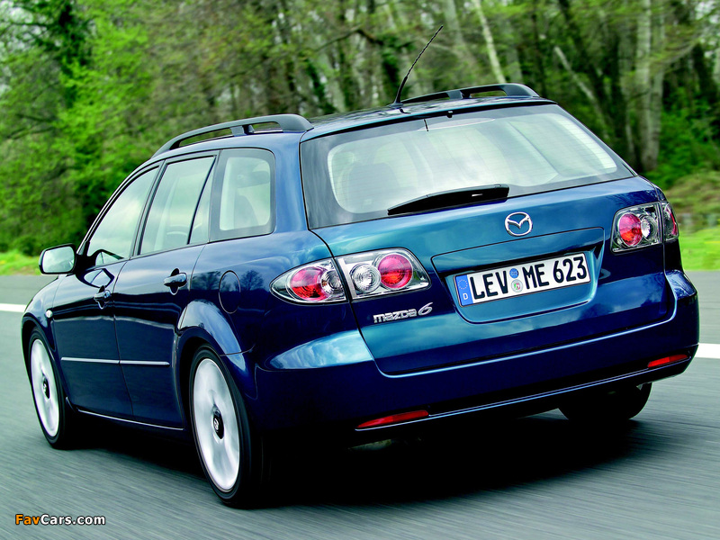Mazda6 Wagon (GY) 2005–07 images (800 x 600)
