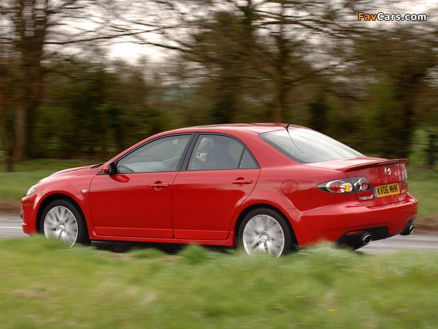 Mazda6 MPS UK-spec (GG) 2005–07 photos (640 x 480)
