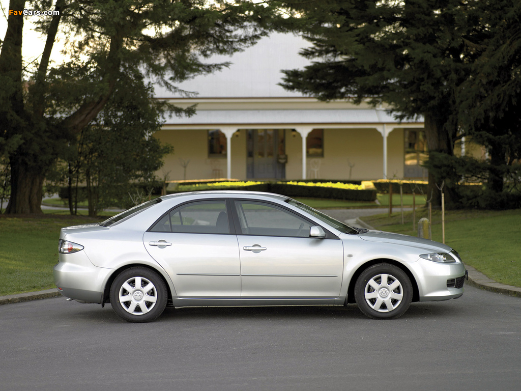 Mazda6 Sedan AU-spec (GG) 2005–07 photos (1024 x 768)
