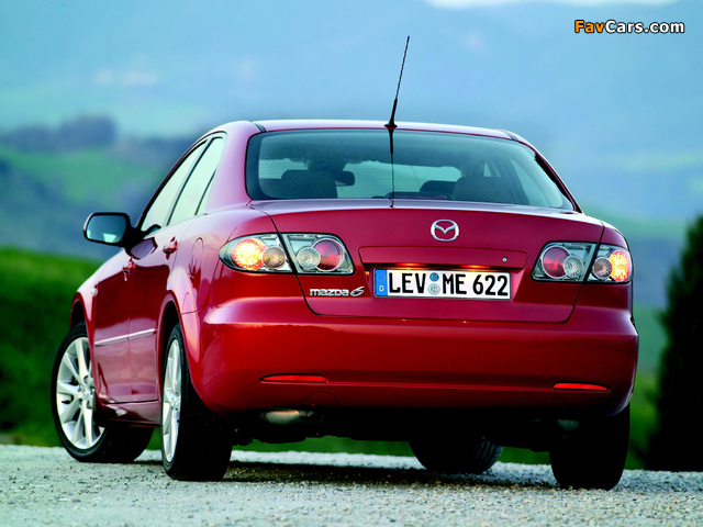 Mazda6 Sedan (GG) 2005–07 photos (640 x 480)