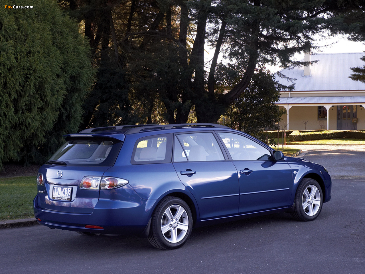 Mazda6 Wagon AU-spec (GY) 2005–07 photos (1280 x 960)