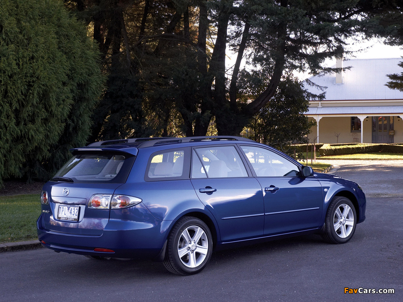 Mazda6 Wagon AU-spec (GY) 2005–07 photos (800 x 600)