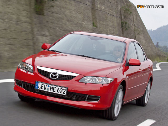 Mazda6 Sedan (GG) 2005–07 photos (640 x 480)
