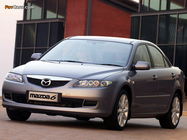Mazda 6 Sedan ZA-spec 2005–07 photos (640 x 480)