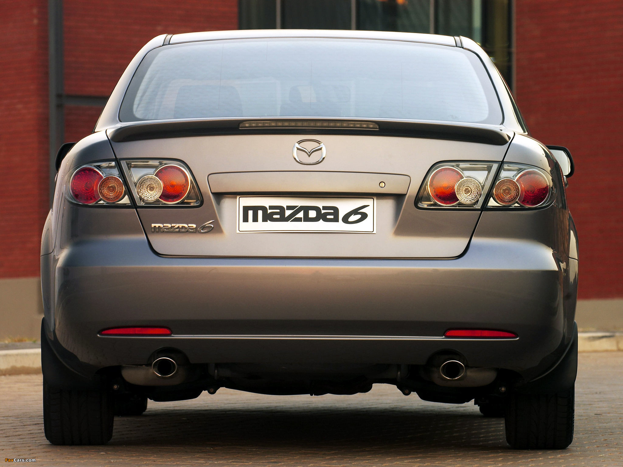 Mazda 6 Sedan ZA-spec 2005–07 photos (2048 x 1536)