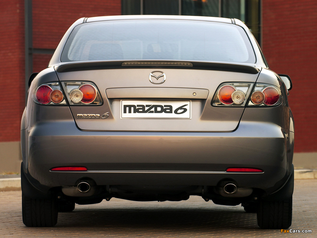 Mazda 6 Sedan ZA-spec 2005–07 photos (1024 x 768)