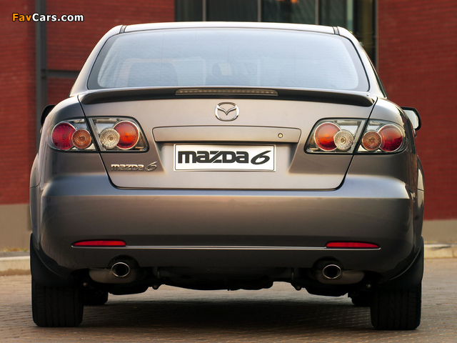 Mazda 6 Sedan ZA-spec 2005–07 photos (640 x 480)