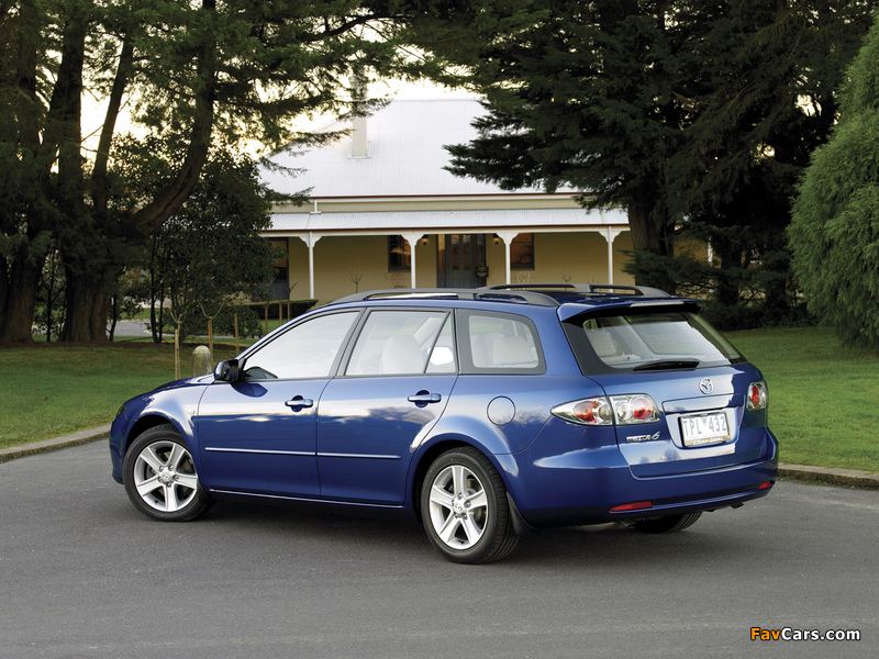 Mazda6 Wagon AU-spec (GY) 2005–07 photos (800 x 600)