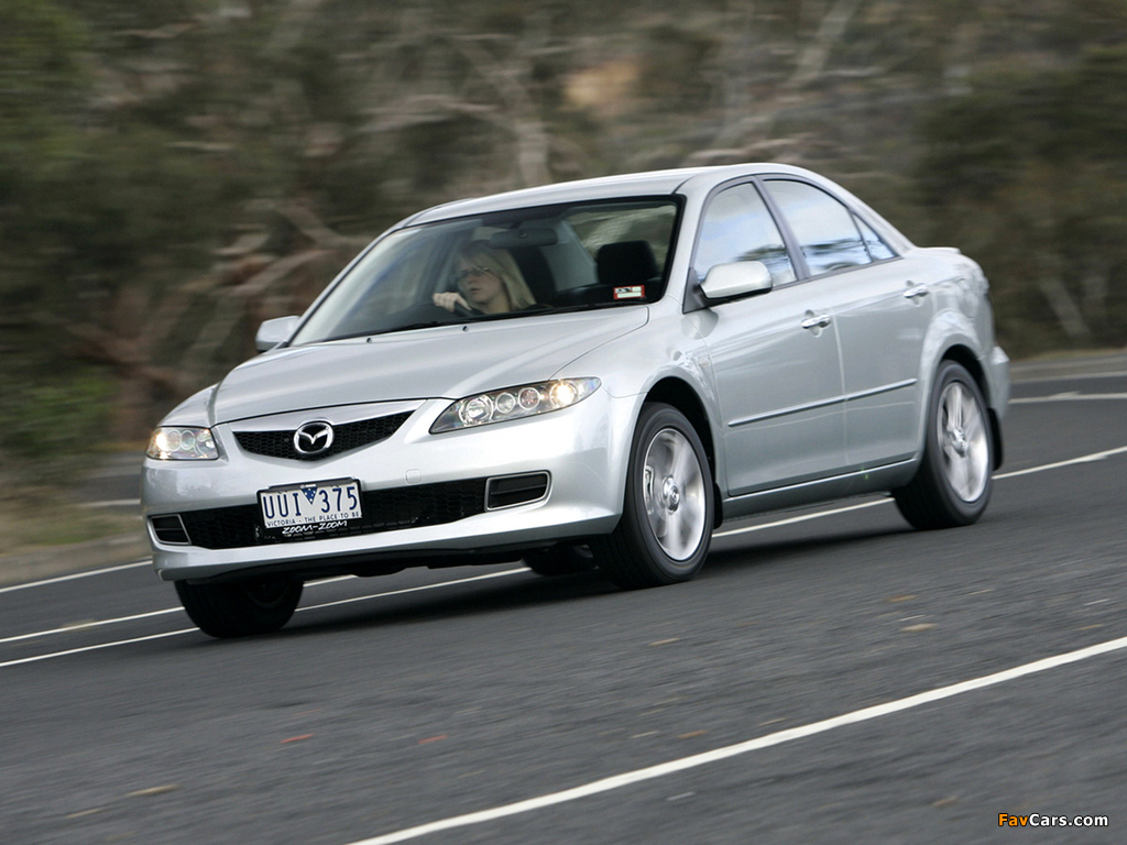 Mazda6 Sedan AU-spec (GG) 2005–07 pictures (1024 x 768)