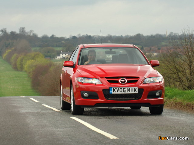 Mazda6 MPS UK-spec (GG) 2005–07 pictures (640 x 480)