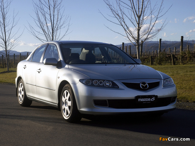 Mazda6 Sedan AU-spec (GG) 2005–07 pictures (640 x 480)