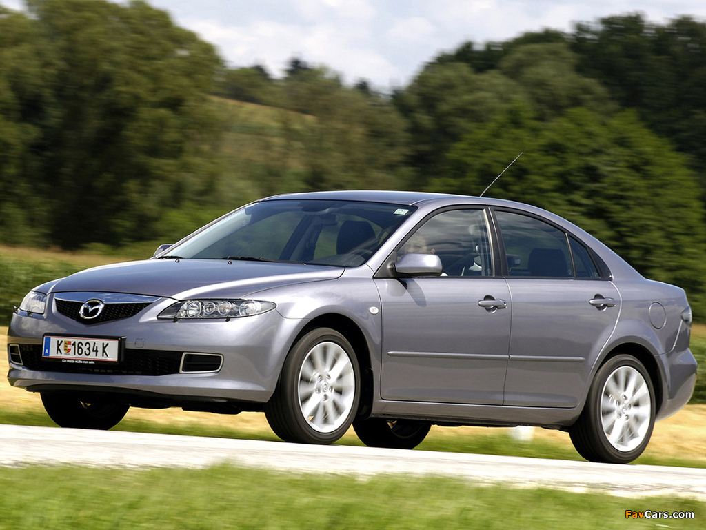 Mazda6 Hatchback (GG) 2005–07 pictures (1024 x 768)