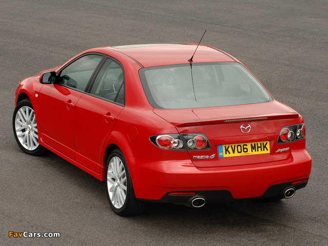 Mazda6 MPS UK-spec (GG) 2005–07 pictures (640 x 480)