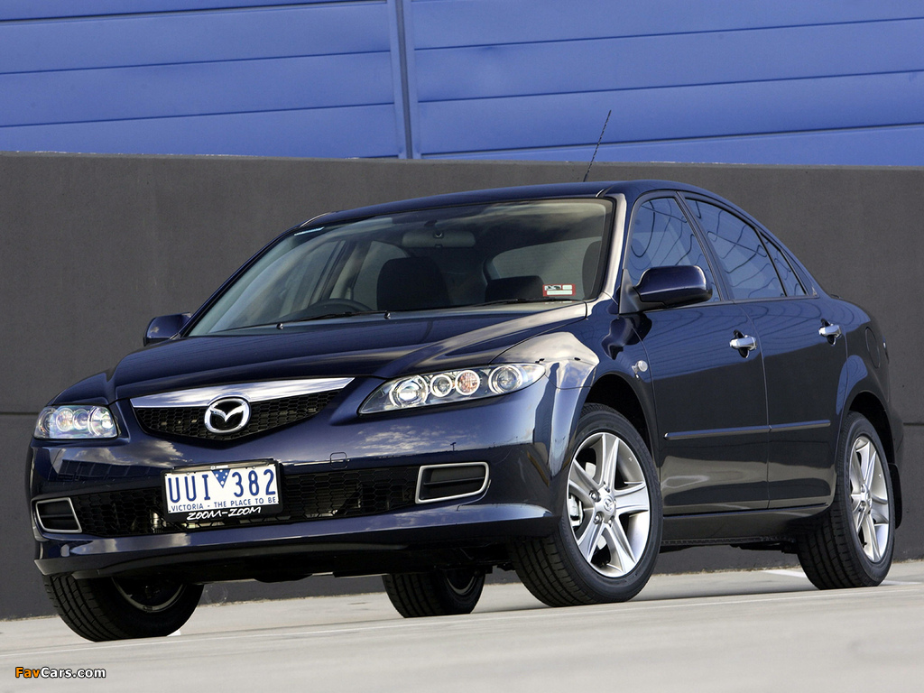 Mazda6 Hatchback AU-spec (GG) 2005–07 pictures (1024 x 768)