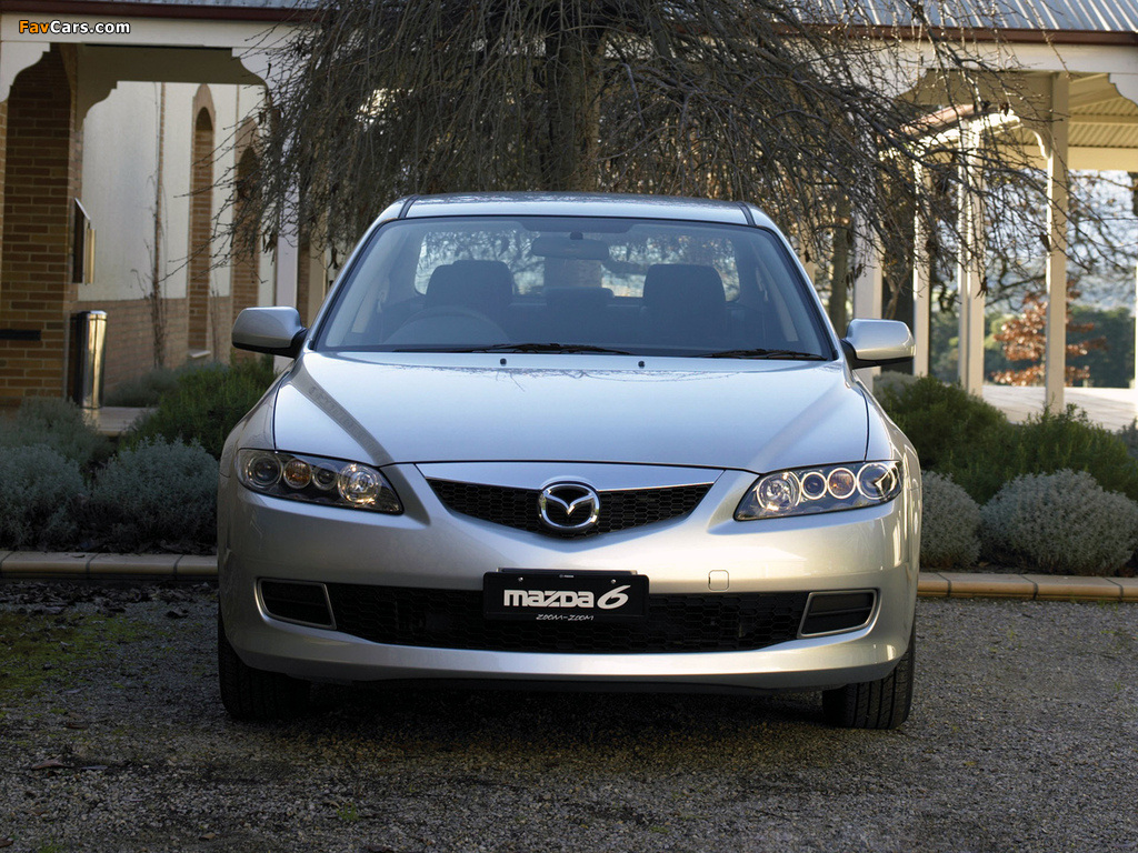 Mazda6 Sedan AU-spec (GG) 2005–07 pictures (1024 x 768)