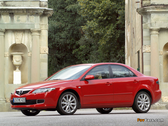 Mazda6 Sedan (GG) 2005–07 wallpapers (640 x 480)
