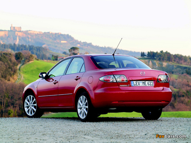 Mazda6 Sedan (GG) 2005–07 wallpapers (640 x 480)