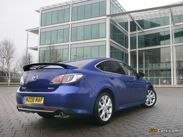 Mazda6 Hatchback UK-spec (GH) 2007–10 wallpapers (640 x 480)