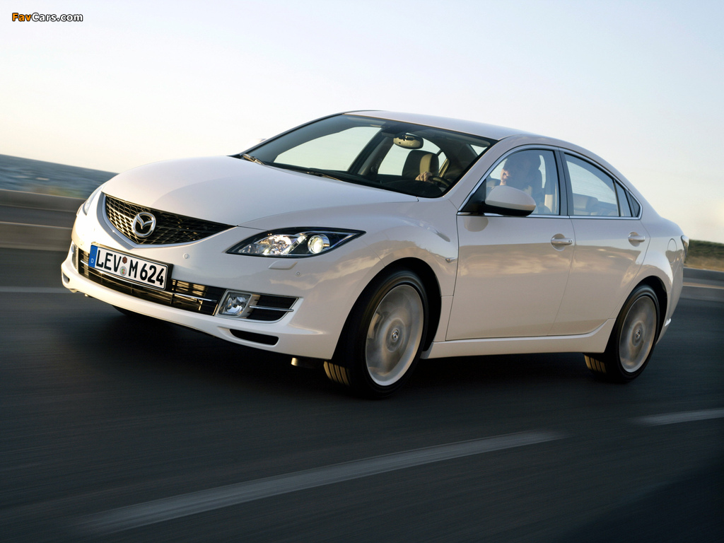 Mazda 6 Sedan 2008–10 images (1024 x 768)