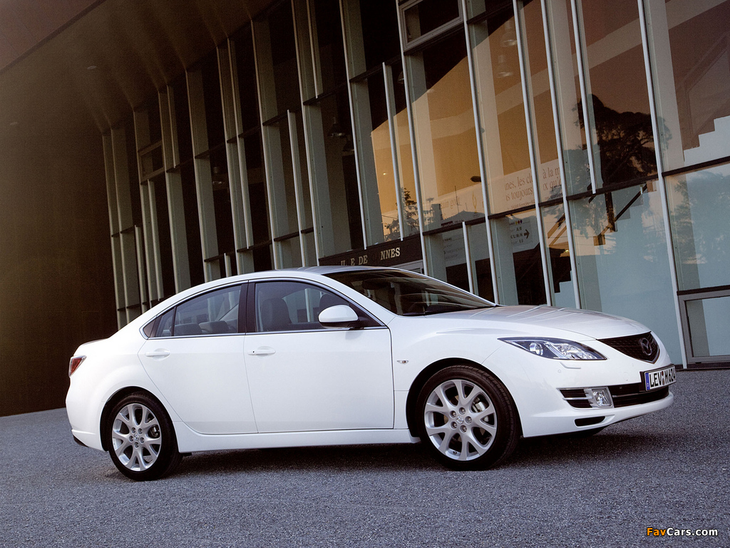 Mazda 6 Sedan 2008–10 images (1024 x 768)
