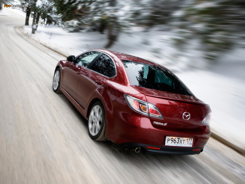 Mazda 6 Sedan 2008–10 photos (1024 x 768)
