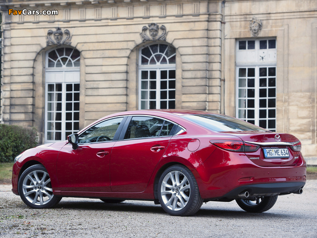 Mazda6 Sedan (GJ) 2012 pictures (640 x 480)