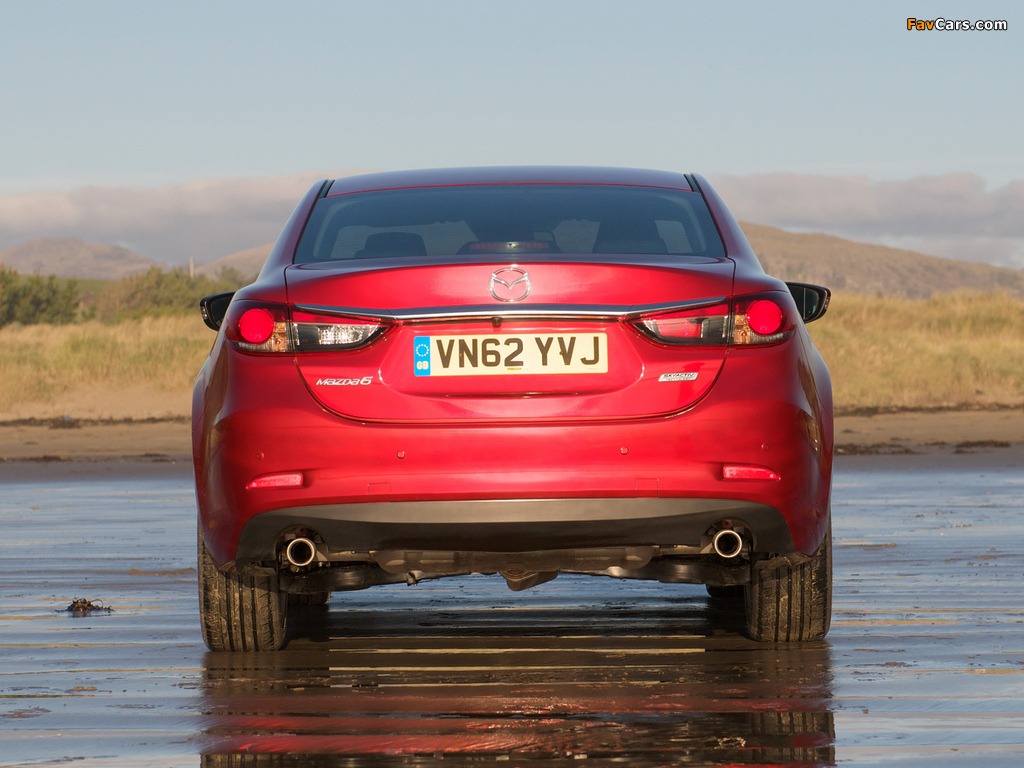 Mazda6 Sedan UK-spec (GJ) 2013 photos (1024 x 768)