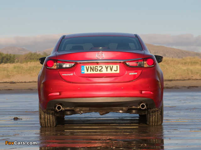 Mazda6 Sedan UK-spec (GJ) 2013 photos (640 x 480)