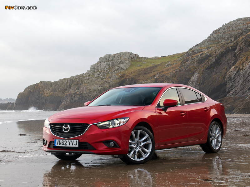 Mazda6 Sedan UK-spec (GJ) 2013 photos (800 x 600)