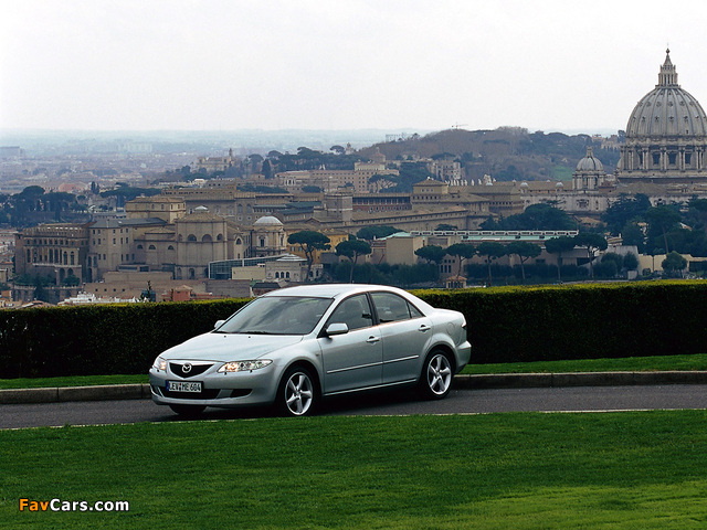 Photos of Mazda 6 Sedan 2002–04 (640 x 480)