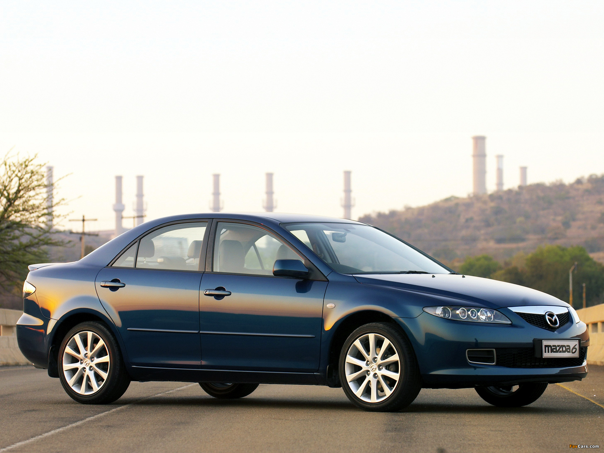 Photos of Mazda 6 Sedan ZA-spec 2005–07 (2048 x 1536)