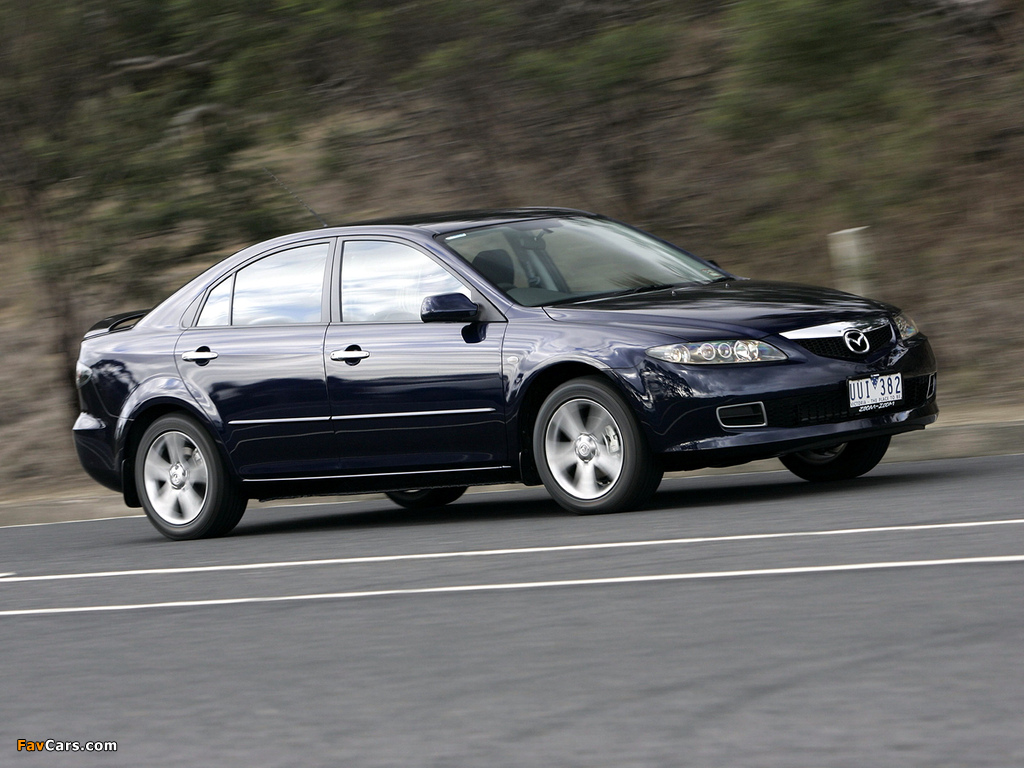 Photos of Mazda6 Hatchback AU-spec (GG) 2005–07 (1024 x 768)