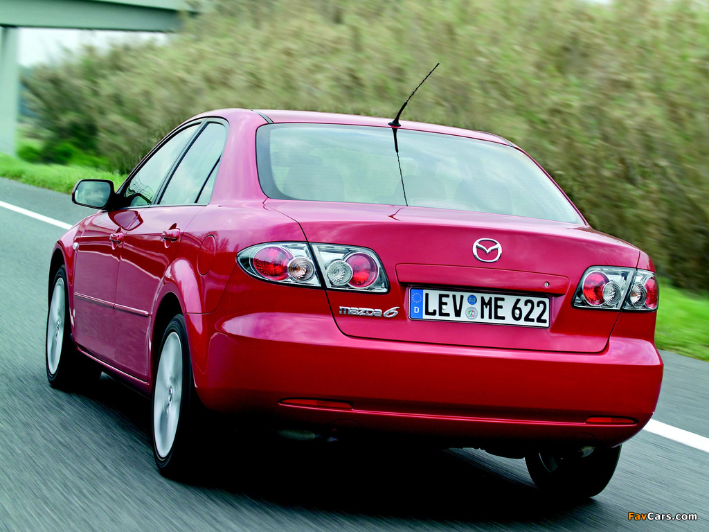 Photos of Mazda6 Sedan (GG) 2005–07 (1024 x 768)
