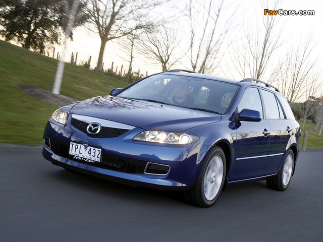 Photos of Mazda6 Wagon AU-spec (GY) 2005–07 (640 x 480)