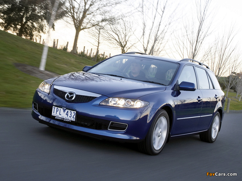 Photos of Mazda6 Wagon AU-spec (GY) 2005–07 (800 x 600)