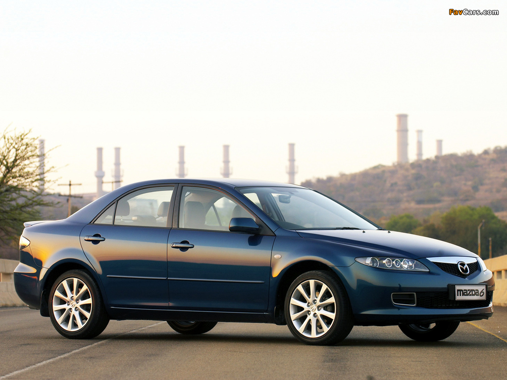 Photos of Mazda 6 Sedan ZA-spec 2005–07 (1024 x 768)