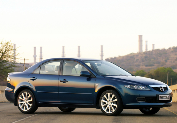 Photos of Mazda 6 Sedan ZA-spec 2005–07