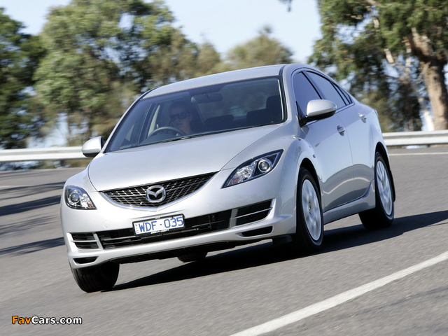 Photos of Mazda6 Sedan AU-spec (GH) 2007–10 (640 x 480)