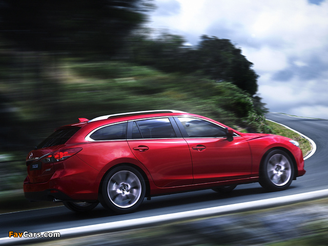 Photos of Mazda6 Wagon (GJ) 2013 (640 x 480)