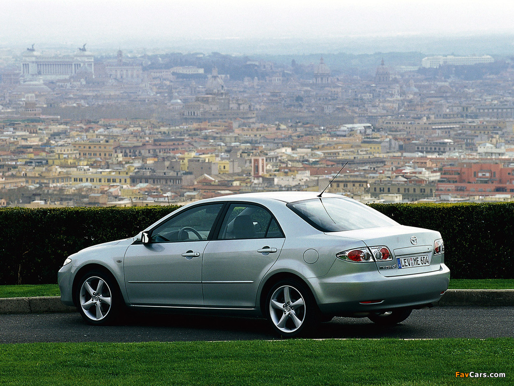 Pictures of Mazda 6 Sedan 2002–04 (1024 x 768)