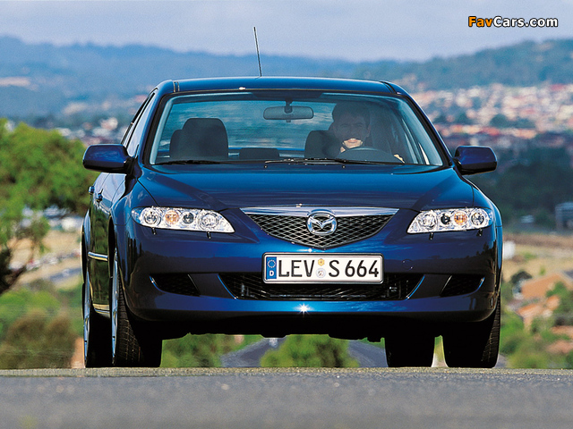 Pictures of Mazda 6 Sedan 2002–04 (640 x 480)