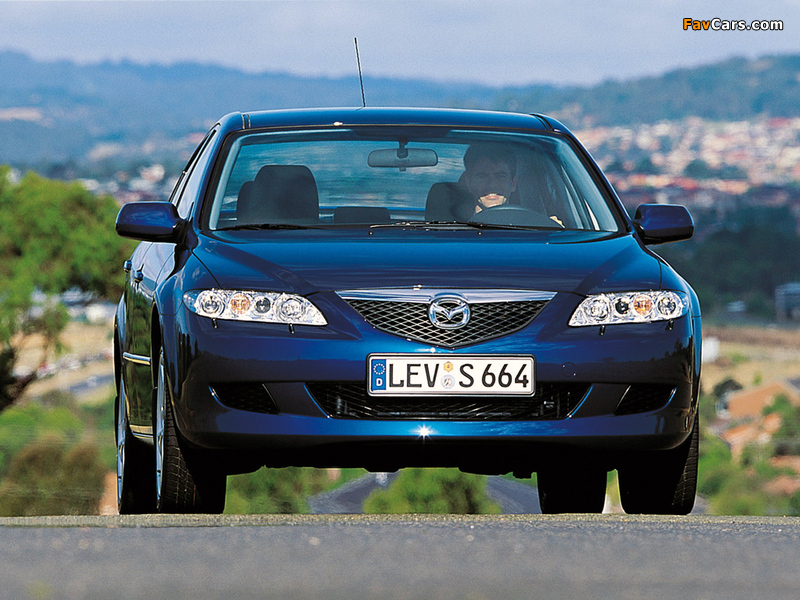 Pictures of Mazda 6 Sedan 2002–04 (800 x 600)