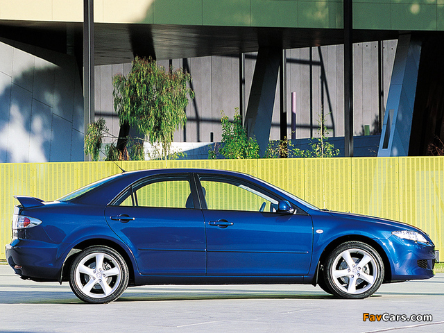 Pictures of Mazda 6 Sedan 2002–04 (640 x 480)