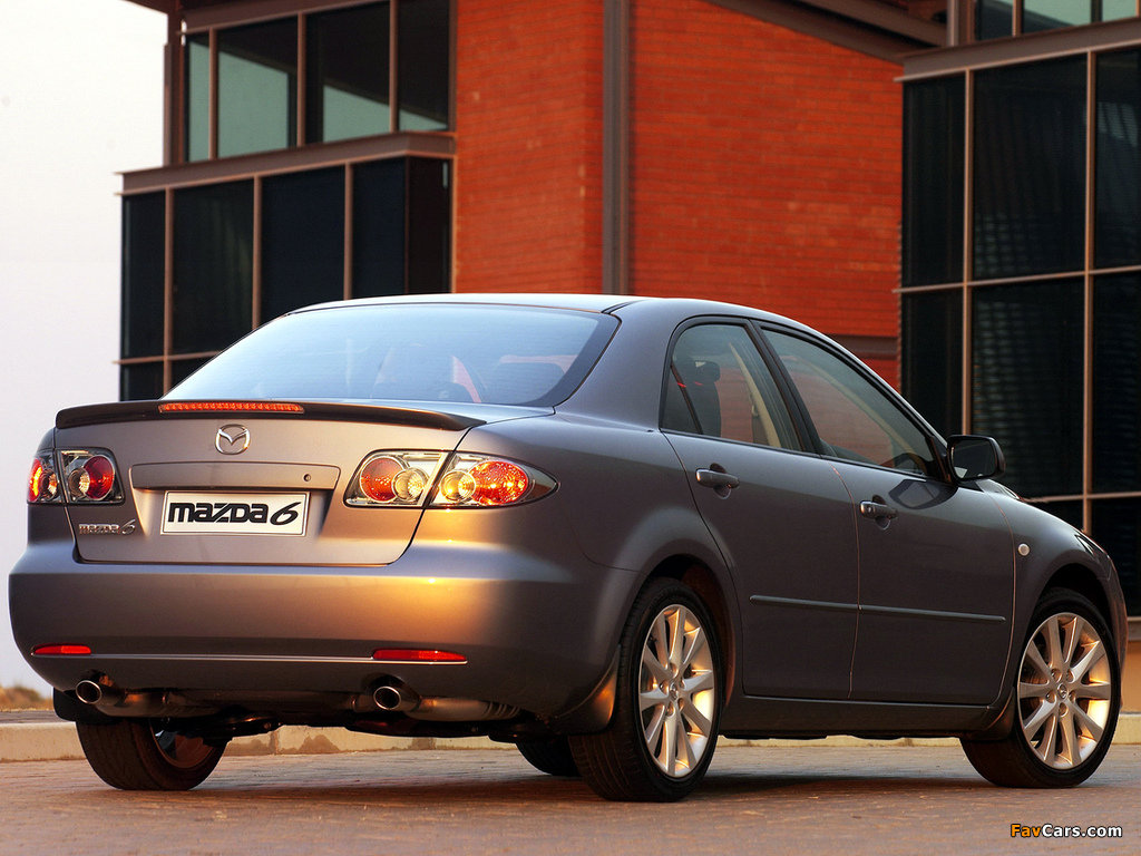 Pictures of Mazda 6 Sedan ZA-spec 2005–07 (1024 x 768)