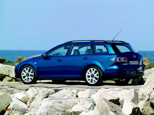 Pictures of Mazda6 Wagon (GY) 2005–07 (640 x 480)