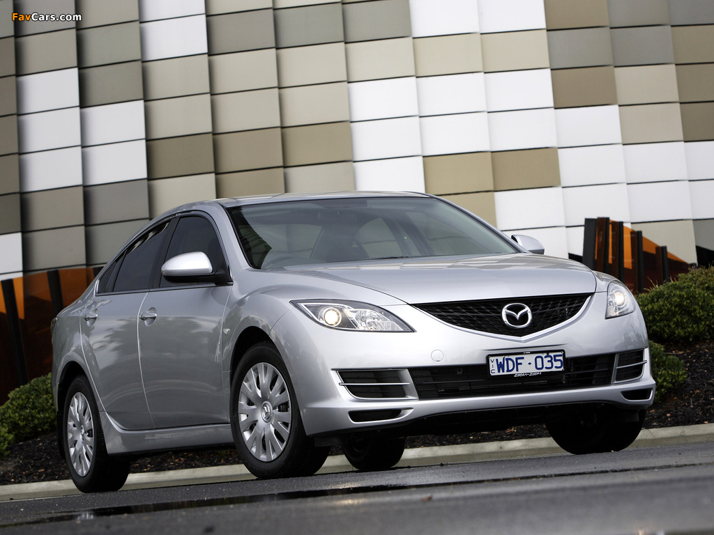 Pictures of Mazda6 Sedan AU-spec (GH) 2007–10 (1024 x 768)